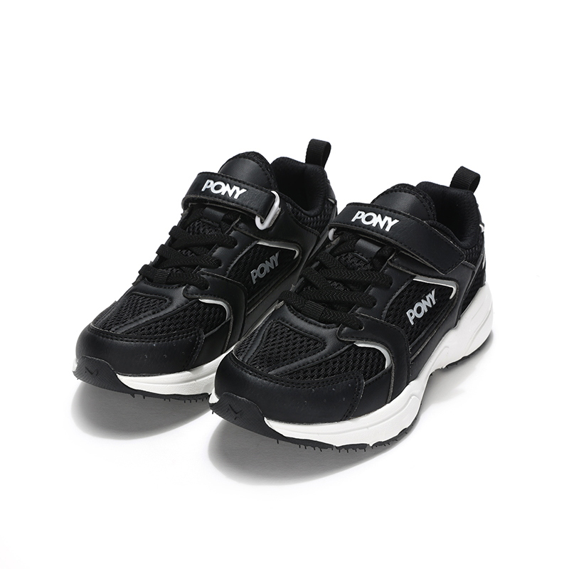 Lookbook (PS) (プリスクール) PONY ロー 'ブラックシルバー' 242K1MJ03BK 242K1MJ03BK