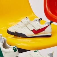 兒童 PONY 運動網面透氣運 低幫 兒童跑步鞋 紅色 2