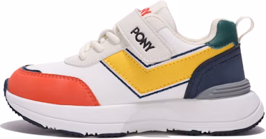 (Preschool) PONY Low 'White Yellow' 233K1SO60YW (Preschool) PONY Low 'White Yellow' 233K1SO60YW