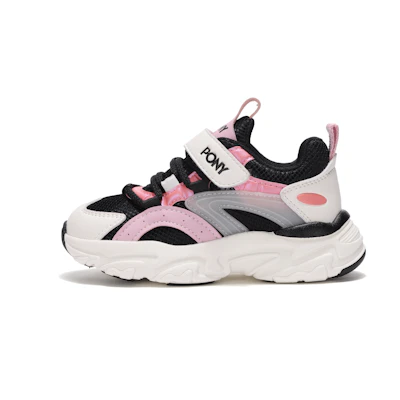 (PS) PONY Mid-Top 'Black Pink'