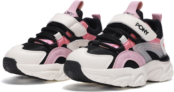 (PS) PONY Mid-Top 'Hitam Pink' 234K1MD59PM Shop (PS) PONY Mid-Top 'Hitam Pink' 234K1MD59PM