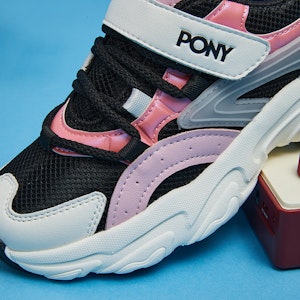 (PS) PONY Mid-Top 'Hitam Pink' 234K1MD59PM Sizing (PS) PONY Mid-Top 'Hitam Pink' 234K1MD59PM