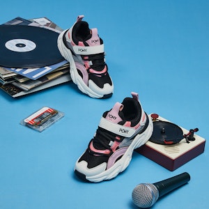 (PS) PONY Mid-Top 'Hitam Pink' 234K1MD59PM Cheap (PS) PONY Mid-Top 'Hitam Pink' 234K1MD59PM