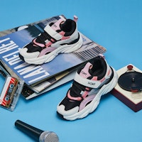 (PS) ポニー ミッドトップ "ブラックピンク" 234K1MD59PM 2