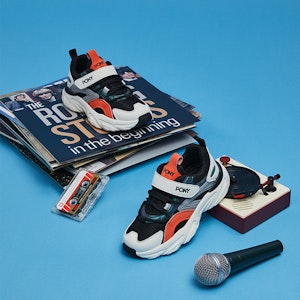 (PS) 포니 미드탑 아웃도어 '블랙레드' (Pony 미드탑 아웃도어 '블랙레드') 234K1MD59BK 1