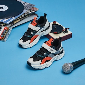 (PS) 포니 미드탑 아웃도어 '블랙레드' (Pony 미드탑 아웃도어 '블랙레드') 234K1MD59BK 2