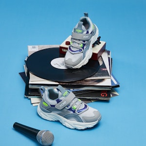 (PS) PONY Mid-Top 'Gris Azul' 234K1MD59GR Cheap (PS) PONY Mid-Top 'Gris Azul' 234K1MD59GR