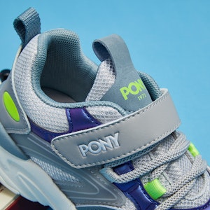 (PS) PONY Mid-Top 'Gris Azul' 234K1MD59GR 2