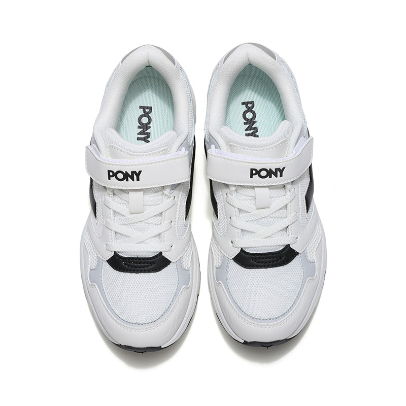 Shop 儿童 PONY MJ-72 減震透氣 兒童休閒鞋 白灰