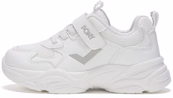 (Preschool) PONY Modern 'White Grey' 241K1MD11RW (Preschool) PONY Modern 'White Grey' 241K1MD11RW