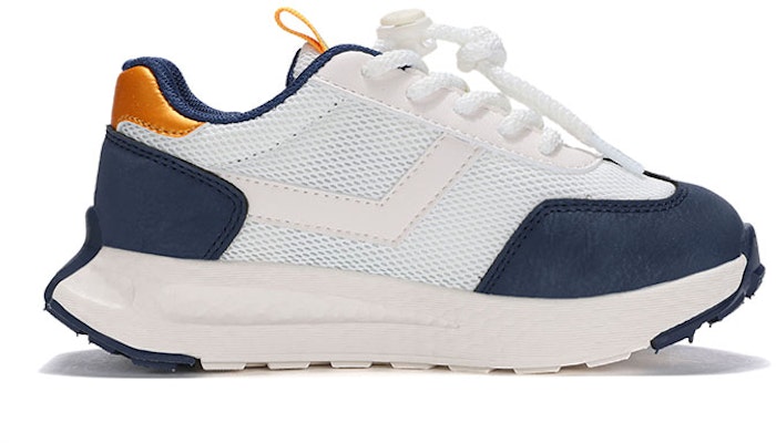 (Preschool) PONY MODERN 'White Navy Yellow' 241K1MD17NB Order (Preschool) PONY MODERN 'White Navy Yellow' 241K1MD17NB