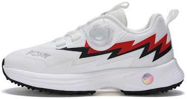 (Preschool) PONY Runner Low 'White Red' 241K1RN32RD (Preschool) PONY Runner Low 'White Red' 241K1RN32RD