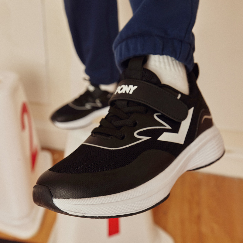 Cheap (PS) Zapatillas PONY Running 'Comodidad Negra' 233K1SP56BK
