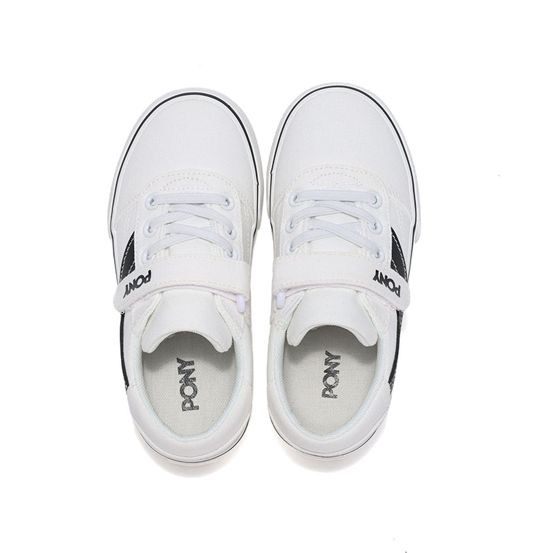 Shop (PS) PONY 板鞋低帮‘白黑’ 242K1SK01BK