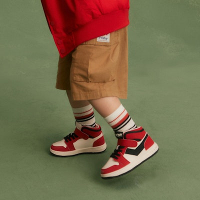 (PS) PONY Sepatu Sneaker 'Merah Putih' 234K1CW52RD 1