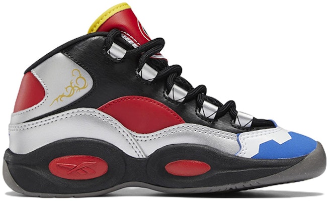 (學齡前)Power Rangers x Reebok Question Mid 'Megazord Battle Mode!' GY0589 Order (學齡前)Power Rangers x Reebok Question Mid 'Megazord Battle Mode!' GY0589