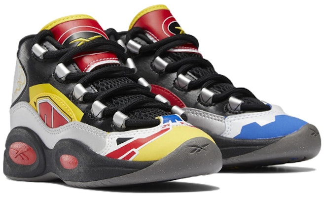 (學齡前)Power Rangers x Reebok Question Mid 'Megazord Battle Mode!' GY0589 Lookbook (學齡前)Power Rangers x Reebok Question Mid 'Megazord Battle Mode!' GY0589