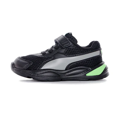 (PS) Puma 90s RNNR Mesh AC 'Black Grey Green'