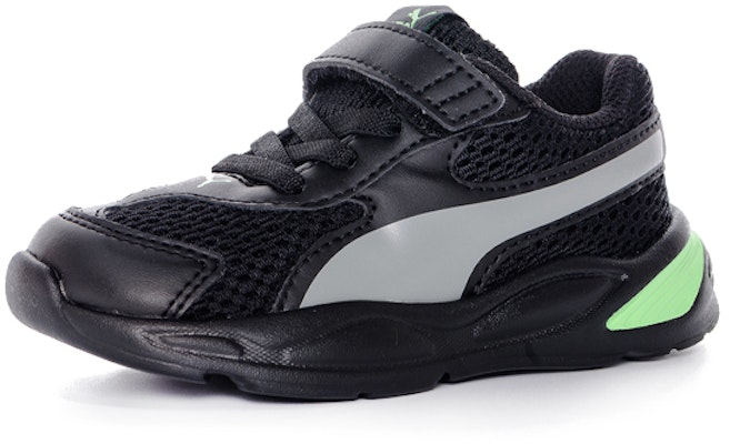 (Preschool) Puma 90s Runner Mesh AC 'Black Grey Green' 372928-05 Lookbook (Preschool) Puma 90s Runner Mesh AC 'Black Grey Green' 372928-05
