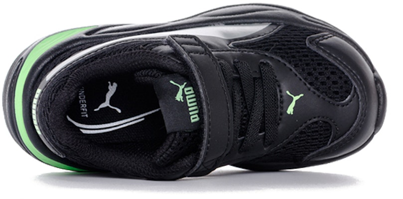 (Preschool) Puma 90s Runner Mesh AC 'Black Grey Green' 372928-05 Shop (Preschool) Puma 90s Runner Mesh AC 'Black Grey Green' 372928-05