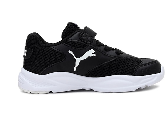 幼兒 Puma 90s Runner Mesh Ac 黑與白 Order 幼兒 Puma 90s Runner Mesh Ac 黑與白