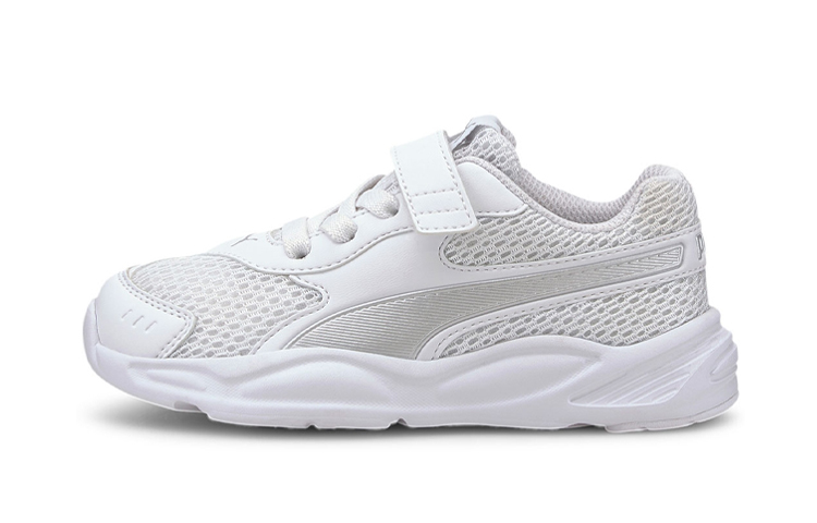 (Preschool) Puma 90s Runner Mesh AC Jr 'White Silver' 372927-01