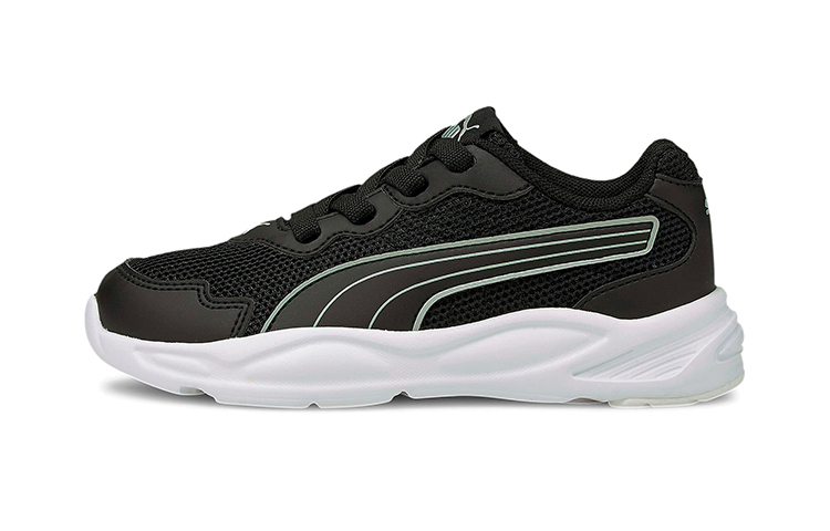 (Preschool) Puma 90S Runner NU Wave 'Black White' 375802-01