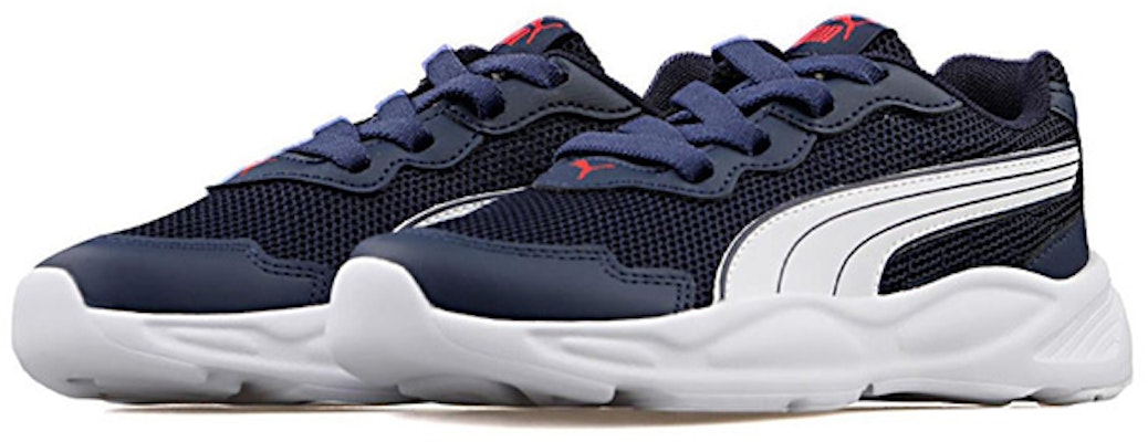 (Preschool) Puma 90S Runner NU Wave 'Blue Black White' 375802-04 Lookbook (Preschool) Puma 90S Runner NU Wave 'Blue Black White' 375802-04