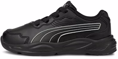 (Preschool) Puma 90s Runner Nu Wave Sl Black 375805-02 (Preschool) Puma 90s Runner Nu Wave Sl Black 375805-02