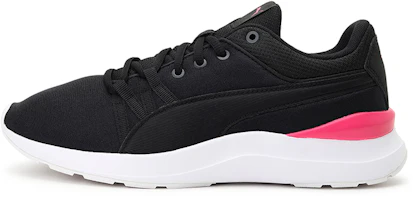 (Preschool) Puma Adela Satin Jr K Black//Pink 'White' 369086-01 (Preschool) Puma Adela Satin Jr K Black//Pink 'White' 369086-01