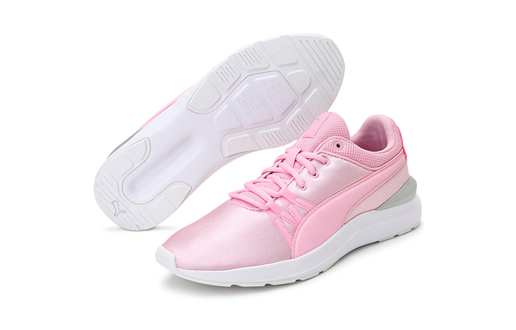 Shop (PS) Puma Adela Satin Jr K Rose//Gris ''Blanc'' 369086-02