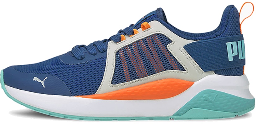 (Youth) Puma Anzarun Cheer Low Top Blue/Orange/ 'White' 375027-01 Buy (Youth) Puma Anzarun Cheer Low Top Blue/Orange/ 'White' 375027-01