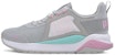 (JR) Puma Anzarun Rendah Kelabu/Merah Jambu/'Putih' 372035-05