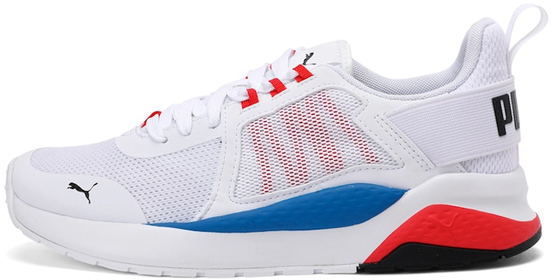 (Preschool) Puma Anzarun K Shoes White/Blue 372035-02 Buy (Preschool) Puma Anzarun K Shoes White/Blue 372035-02