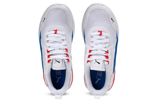 (Preschool) Puma Anzarun K Shoes White/Blue 372035-02 Lookbook (Preschool) Puma Anzarun K Shoes White/Blue 372035-02