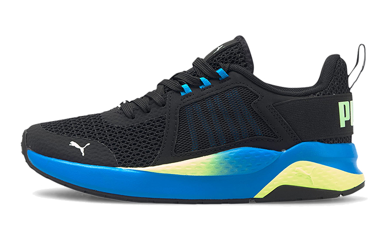 (Youth) Puma Anzarun Interest Mesh Low Top /Blue/Yellow 'Black' 373558-06