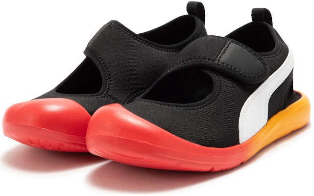 (Preschool) Puma Aquacat 'Black White Red Fish Tail Daisy Yellow' 372157-15 Lookbook (Preschool) Puma Aquacat 'Black White Red Fish Tail Daisy Yellow' 372157-15