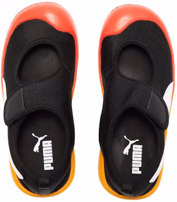 (Preschool) Puma Aquacat 'Black White Red Fish Tail Daisy Yellow' 372157-15 Shop (Preschool) Puma Aquacat 'Black White Red Fish Tail Daisy Yellow' 372157-15