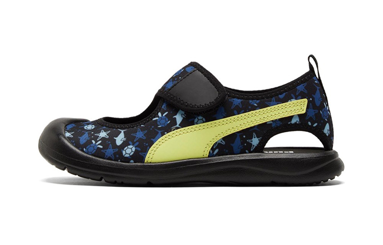 (Preschool) Puma Aquacat Blue//Yellow 'Black' 372157-09