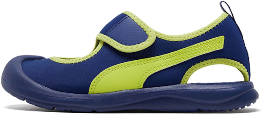 (Preschool) Puma Aquacat Blue/Yellow 372157-07 Buy (Preschool) Puma Aquacat Blue/Yellow 372157-07