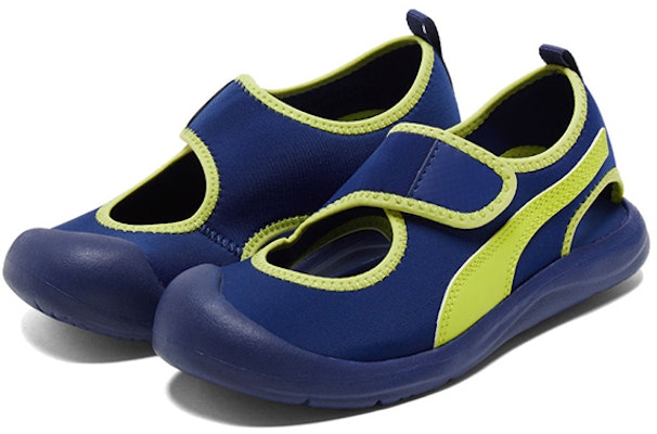 (Preschool) Puma Aquacat Blue/Yellow 372157-07 Lookbook (Preschool) Puma Aquacat Blue/Yellow 372157-07
