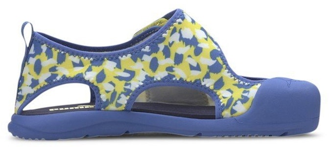 (PS) プーマ アクアキャット PS サンダル 青/黄 372157-01 Order (PS) プーマ アクアキャット PS サンダル 青/黄 372157-01