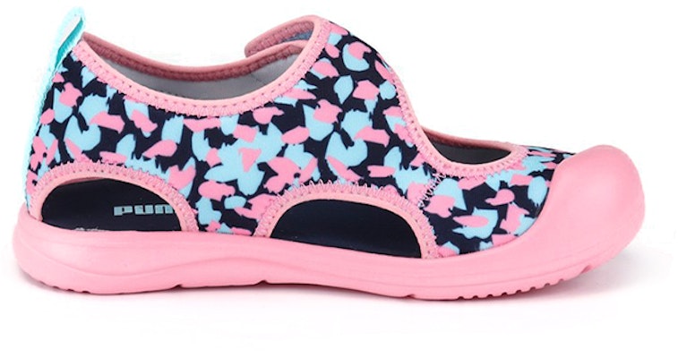 幼童 Puma Aquacat 包頭涼鞋 粉碎花 Order 幼童 Puma Aquacat 包頭涼鞋 粉碎花