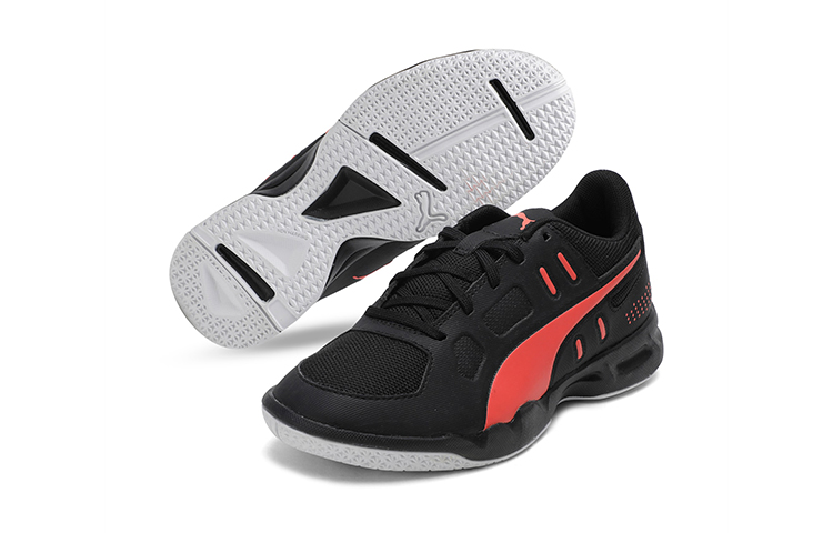 Purchase (PS) Puma Auriz K Rot Schwarz Sneaker 105638-01