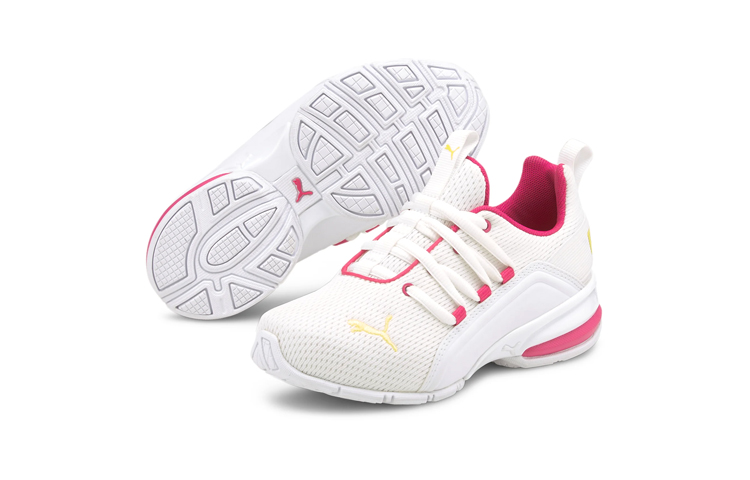 Lookbook (PS) 彪马Axelion网面“白粉”运动鞋 194286-05