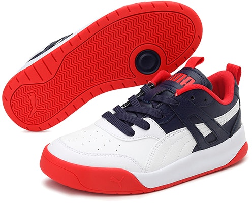 大童 Puma Backcourt Imeva 藍白紅 低筒跑步鞋 Purchase 大童 Puma Backcourt Imeva 藍白紅 低筒跑步鞋