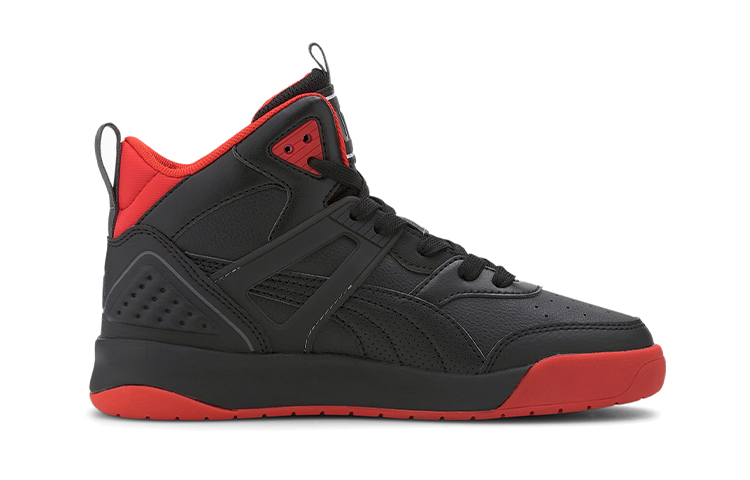 Order (PS) 푸마 백코트 미드 '블랙 레드' (Puma Backcourt Mid 'Black Red') 374411-03