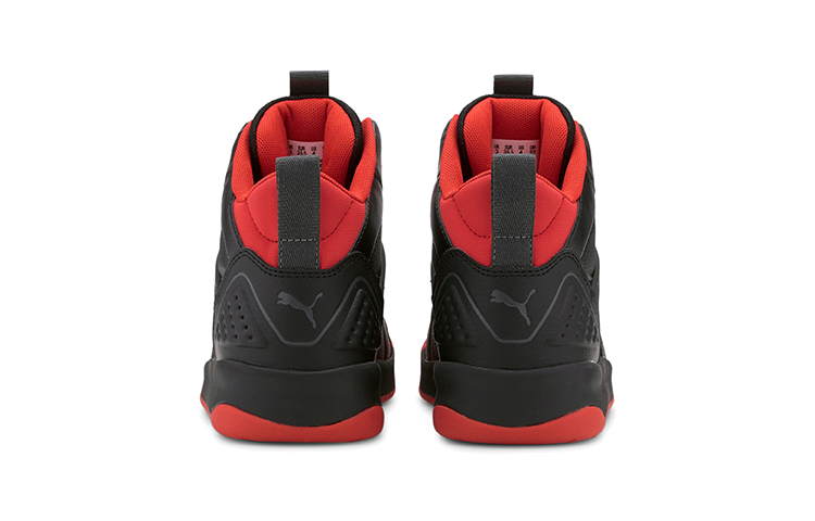 Shop (PS) 푸마 백코트 미드 '블랙 레드' (Puma Backcourt Mid 'Black Red') 374411-03