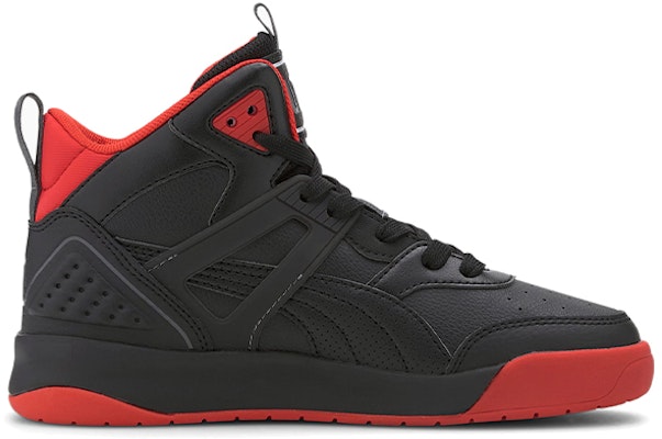 大童 PUMA Backcourt Mid 中筒 兒童板鞋 黑紅 Order 大童 PUMA Backcourt Mid 中筒 兒童板鞋 黑紅