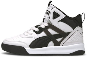 (Preschool) Puma Backcourt Mid 'Black White' 374411-04 (Preschool) Puma Backcourt Mid 'Black White' 374411-04
